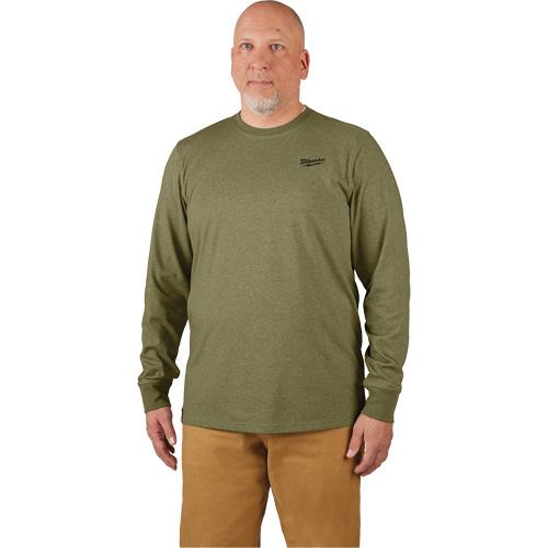 Hybrid Work Tee Shirt, Men's, Small, Green Northern Industrial Supply Inc.