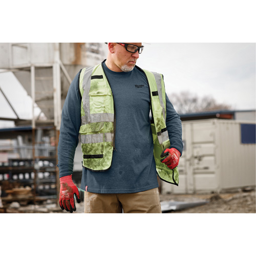 T-shirt de travail hybride, Hommes, Petit, Bleu Northern Industrial Supply Inc.