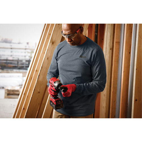T-shirt de travail hybride, Hommes, Petit, Bleu Northern Industrial Supply Inc.