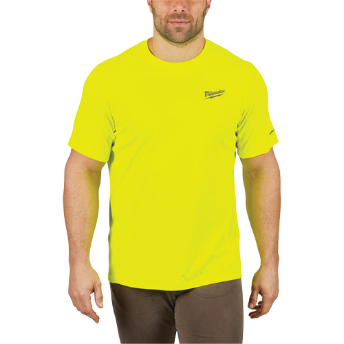 Workskin Lightweight High Visibility Shirt, Men's, Small, Yellow Northern Industrial Supply Inc.
