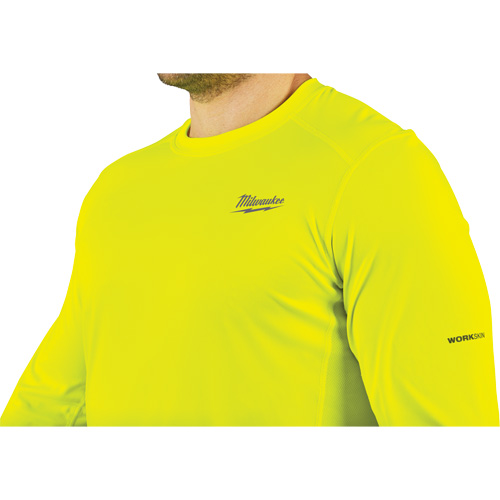 Workskin Lightweight High Visibility Shirt, Men's, Small, Yellow Northern Industrial Supply Inc.