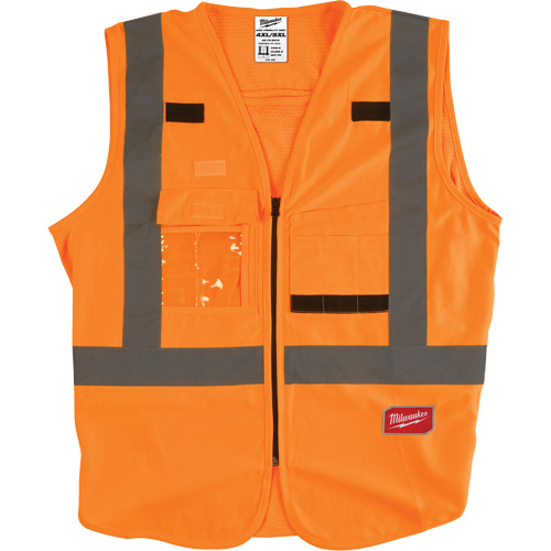 Veste de s&eacute;curit&eacute;, Orange haute visibilit&eacute;, 4T-Grand/5T-Grand Northern Industrial Supply Inc.