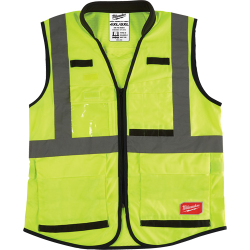 Veste de s&eacute;curit&eacute; haute performance, Jaune lime haute visibilit&eacute;, 4T-Grand/5T-Grand Northern Industrial Supply Inc.
