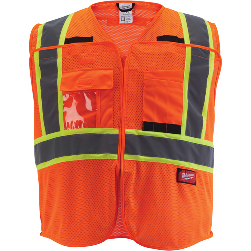 Flagman Safety Vest, High Visibility Orange, Medium/Small Northern Industrial Supply Inc.