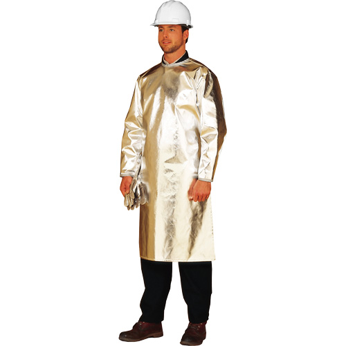 ALM 300 Long Heat Protective Apron/Smock, 48" L, Aluminized Fibreglass Northern Industrial Supply Inc.