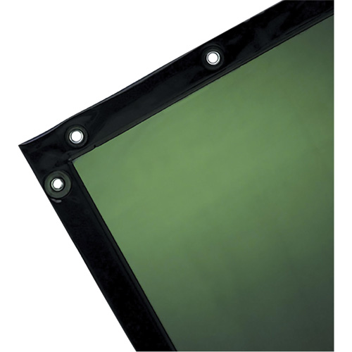 Rideau pour soudure, 72" x 96", Transparence Moyenne, Vert Northern Industrial Supply Inc.