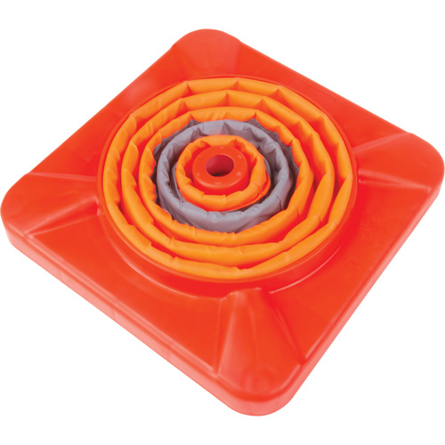 Collapsible Traffic Cone, 18" H, Orange Northern Industrial Supply Inc.