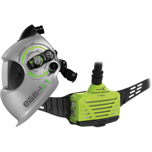 e3000x Welding Belt-Mount PAPR System, Headcover & Faceshield/Welding Helmet, Lithium-Ion Battery Northern Industrial Supply Inc.