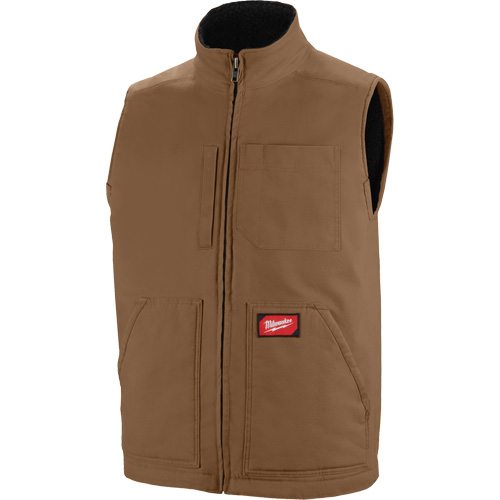 Veste doubl&eacute;e en sherpa ultra-r&eacute;sistante, Hommes, Petit, Brun Northern Industrial Supply Inc.