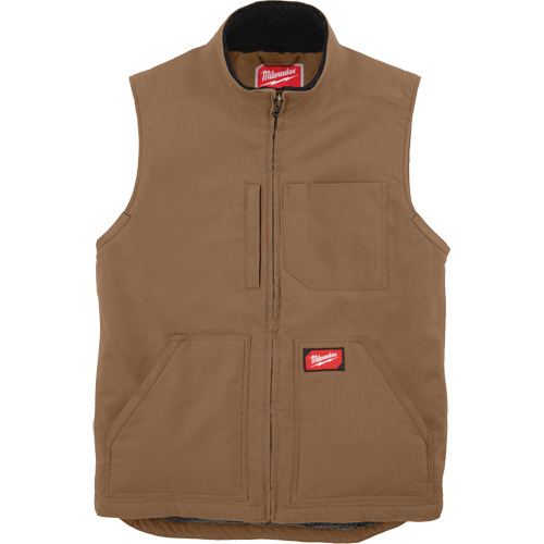 Veste doubl&eacute;e en sherpa ultra-r&eacute;sistante, Hommes, Petit, Brun Northern Industrial Supply Inc.