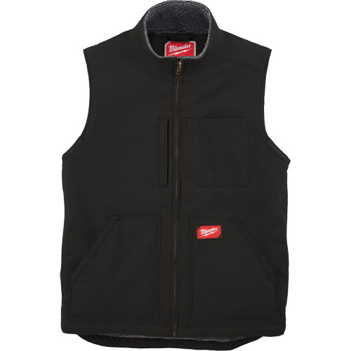 Veste doubl&eacute;e en sherpa ultra-r&eacute;sistante, Hommes, Petit, Noir Northern Industrial Supply Inc.
