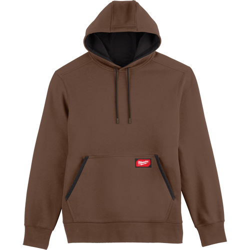 Midweight Pullover Hoodie, Men's, Small, Brown Northern Industrial Supply Inc.