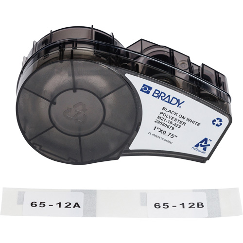Harsh Environment Multi-Purpose Labels with Ribbon, Black Northern Industrial Supply Inc.