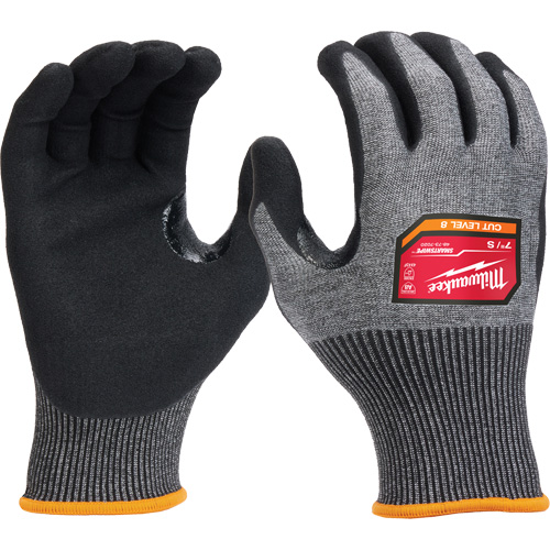 Gants enduits par trempage &agrave; dext&eacute;rit&eacute; &eacute;lev&eacute;e, Taille 2T-Grand, Calibre 18, Rev&ecirc;tement Nitrile, Enveloppe en Nylon/Poly&eacute;thyl&egrave;ne/Tungst&egrave;ne, ASTM ANSI niveau A8/EN 388 niveau F Northern Industrial Supply Inc.