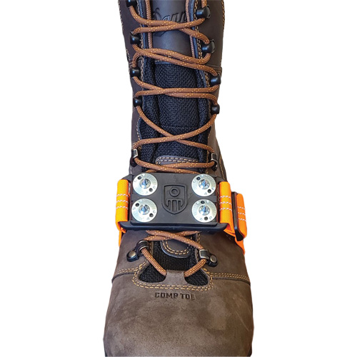 Crampon &agrave; glace anti&eacute;tincelles Midcleat, Acier au carbone, Traction Crampon, Taille unique Northern Industrial Supply Inc.