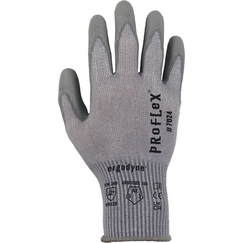 Gants r&eacute;sistant &agrave; la coupe Proflex 7024, Taille Petit, Calibre 13, Rev&ecirc;tement Polyur&eacute;thane, Enveloppe en Polyester/PEHP/Spandex, ASTM ANSI niveau A2/EN 388 niveau B Northern Industrial Supply Inc.