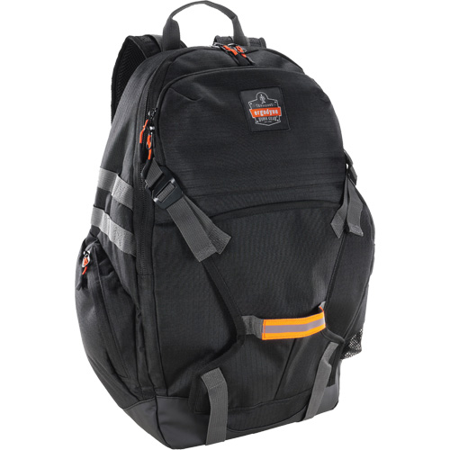 Arsenal 5188 Work Gear Jobsite Backpack with Hardhat Storage, 15" L x 7" W, Black, Nylon/Polyester Northern Industrial Supply Inc.