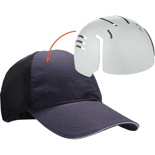 Casquette de baseball standard Skullerz 8946 avec encart, Bleu marin Northern Industrial Supply Inc.