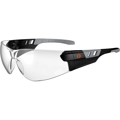 Lunettes de s&eacute;curit&eacute; sans monture Skullerz SAGA, Lentille Transparent, Antibu&eacute;e/Anti-&eacute;gratignures, ANSI Z87+/R&eacute;pond ou surpasse la norme CSA Z94.3 Northern Industrial Supply Inc.