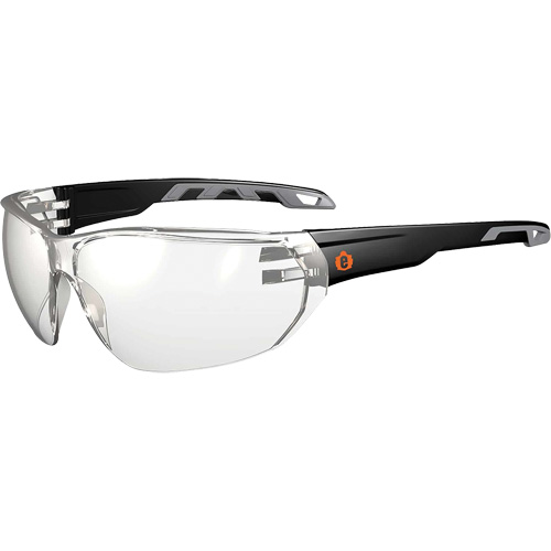 Lunettes de s&eacute;curit&eacute; sans monture Skullerz VALI, Lentille Int&eacute;rieur/ext&eacute;rieur, Anti-&eacute;gratignures, ANSI Z87+/R&eacute;pond ou surpasse la norme CSA Z94.3 Northern Industrial Supply Inc.
