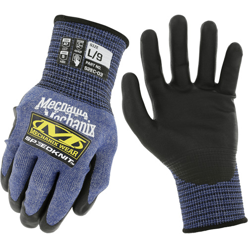 Gants r&eacute;sistants aux coupures SpeeKnit S2EC03, Taille Petit/7, Calibre 18, Rev&ecirc;tement Ur&eacute;thane, Enveloppe en PEHP/Tungst&egrave;ne, ASTM ANSI niveau A7/EN 388 niveau F Northern Industrial Supply Inc.
