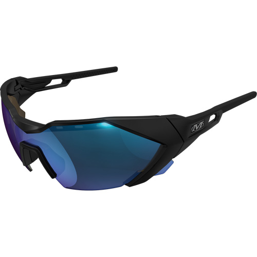 Lunettes de s&eacute;curit&eacute; de type E, Lentille Bleu, Antibu&eacute;e/Anti-&eacute;gratignures, ANSI Z87+ Northern Industrial Supply Inc.