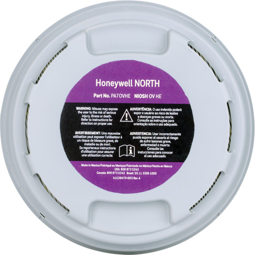 HEPA Filter Cartridge, Organic Vapour Northern Industrial Supply Inc.