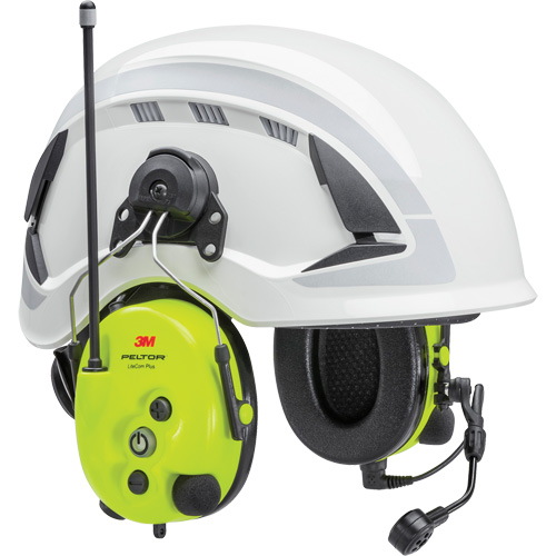 PELTOR LiteCom Plus Headset, Cap Mount Style Northern Industrial Supply Inc.