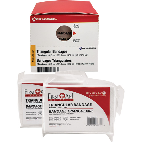 SmartCompliance&reg; Refill Triangular Bandages Northern Industrial Supply Inc.