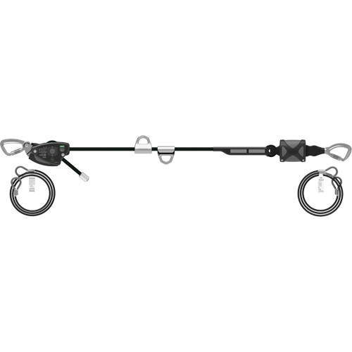 Corde de 60' pour ligne de vie temporaire horizontale, Corde d'alpinisme Northern Industrial Supply Inc.