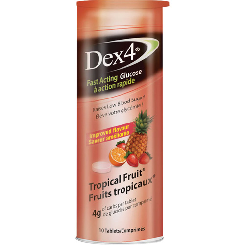 Comprim&eacute;s de glucose Dex4 Dynamic Northern Industrial Supply Inc.
