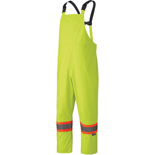 5609 Combinaison de pluie imperm&eacute;able 210D, Polyester/PVC, T-petit, Jaune lime haute visibilit&eacute; Northern Industrial Supply Inc.