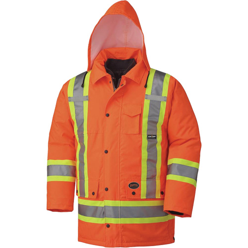 5020 Manteau imperm&eacute;able 7 en 1, Orange haute visibilit&eacute;, 5T-Grand Northern Industrial Supply Inc.