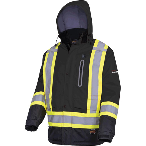 5409 Veste imperm&eacute;able &agrave; isolation thermique, Hommes, Petit, Noir Northern Industrial Supply Inc.