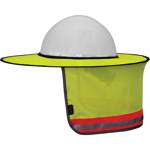 263 High-Visibility Foldable Hardhat Sunshade Northern Industrial Supply Inc.