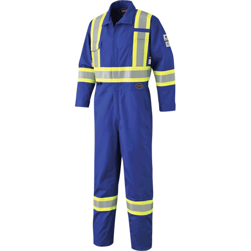 7704 Combinaison &agrave; haute visibilit&eacute; FR-Tech, Taille 42, Bleu royal, 10 cal/cm²/9,7 cal/cm² Northern Industrial Supply Inc.
