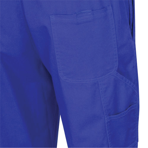 7714 FR-Tech&reg; Flame-Resistant Overalls, Small, Royal Blue Northern Industrial Supply Inc.