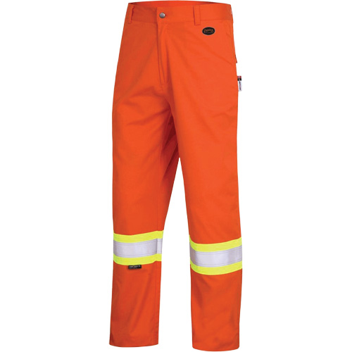 7763 FR-Tech&reg; 88/12 Arc Rated High-Visibility Safety Pants, 36, x 32, High Visibility Orange, 9.7 cal/cm² Northern Industrial Supply Inc.