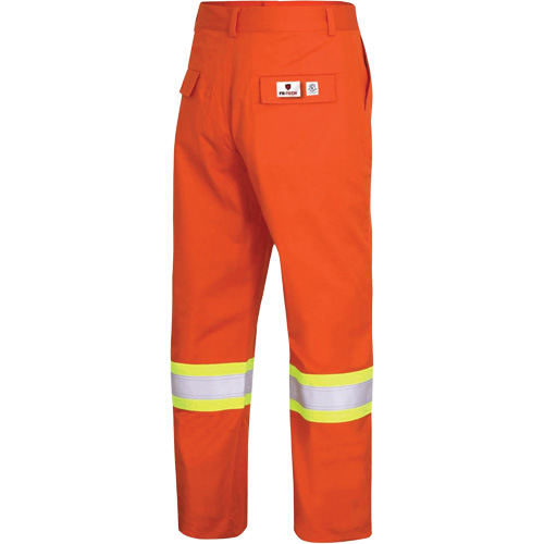 7763 FR-Tech&reg; 88/12 Arc Rated High-Visibility Safety Pants, 36, x 32, High Visibility Orange, 9.7 cal/cm² Northern Industrial Supply Inc.