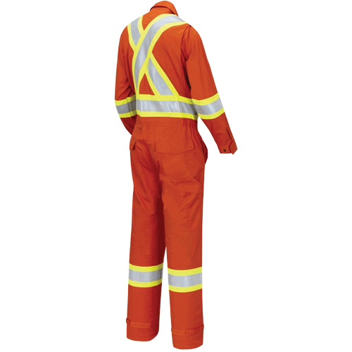 7702W Combinaison FR-Tech ignifuge/contre les arcs pour femme, Taille T-petit, Orange haute visibilit&eacute;, 10 cal/cm² Northern Industrial Supply Inc.
