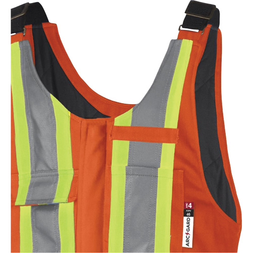 5534A Flame-Resistant Quilted Safety Overalls, Small, Orange Northern Industrial Supply Inc.