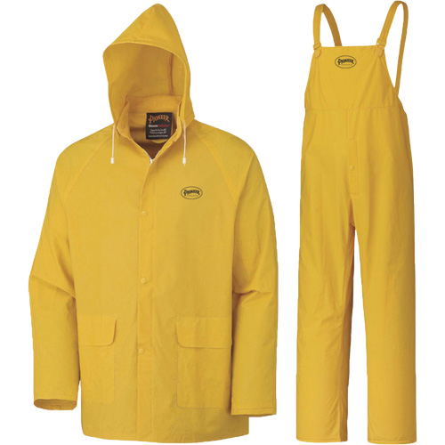 577 V&ecirc;tements imperm&eacute;ables 3 morceaux, Polyester/PVC, 6T-Grand, Jaune Northern Industrial Supply Inc.