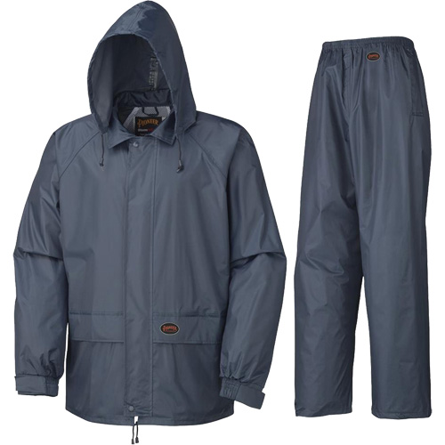 883 V&ecirc;tements imperm&eacute;ables, Polyester/PVC, Petit, Bleu marin Northern Industrial Supply Inc.