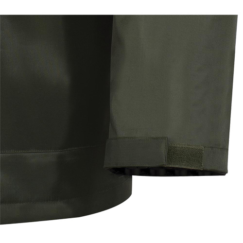 D8120J Nailhead Ripstop Tree Planter Hooded Jacket, Polyester/PVC, X-Small, Green Northern Industrial Supply Inc.