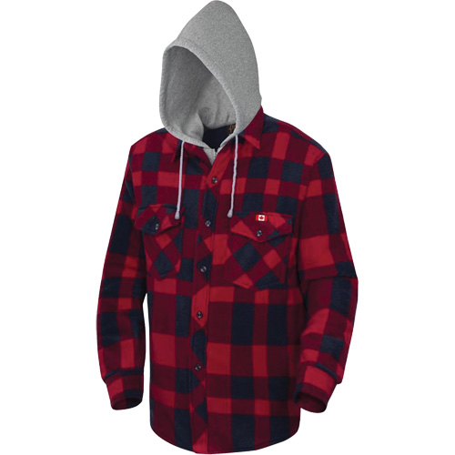 415RB Quilted Hooded Shirt, Men's, Small, Multi-Colour Northern Industrial Supply Inc.