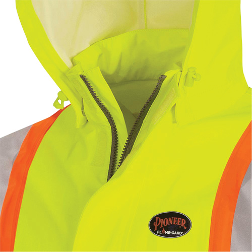 5881 FR/Arc-Rated Waterproof Rain Jacket, X-Small, High Visibility Yellow, 10 cal/cm² Northern Industrial Supply Inc.