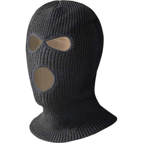 5560A Cagoule doubl&eacute;e &agrave; trois trous, Noir Northern Industrial Supply Inc.
