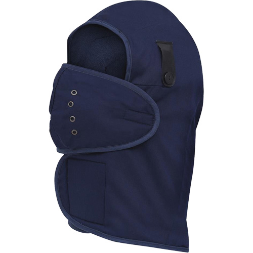 565N Doublure de casque de protection &agrave; col long, Doublure en Molleton, Taille unique, Bleu marin Northern Industrial Supply Inc.