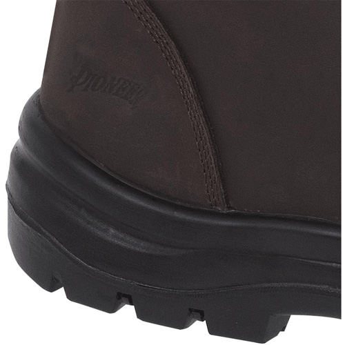 1028 Bottes de travail 8" marron, Cuir, Embout Acier, Taille 10 Northern Industrial Supply Inc.
