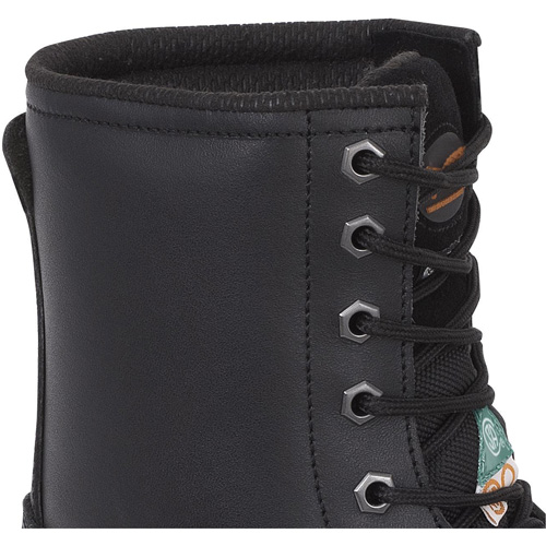 1027 Bottes de travail 8" noires, Cuir, Embout Acier, Taille 10 Northern Industrial Supply Inc.